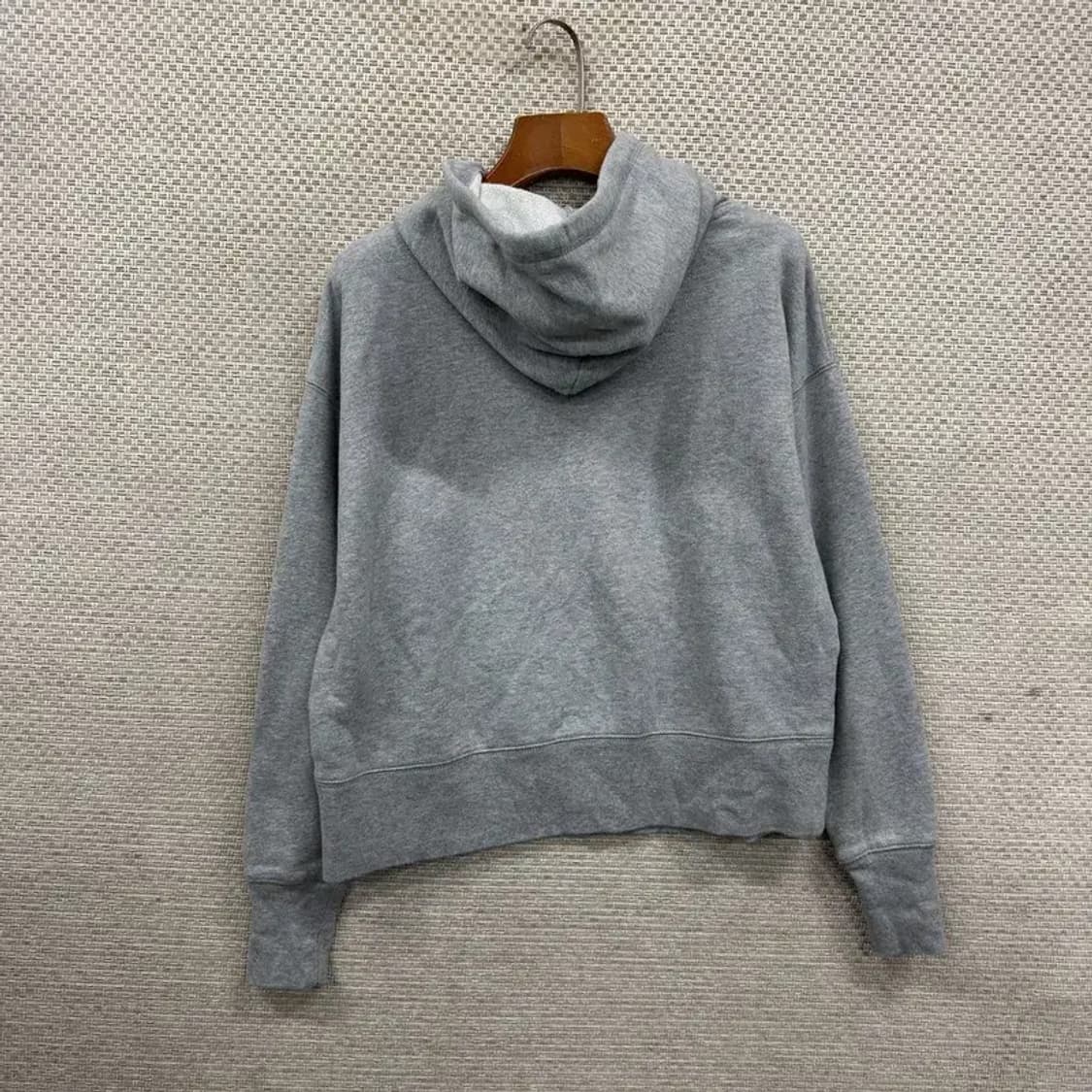 갭 GAP 캐주얼 무지 약기모 크롭 후드티 XXS A02299 상품이미지2