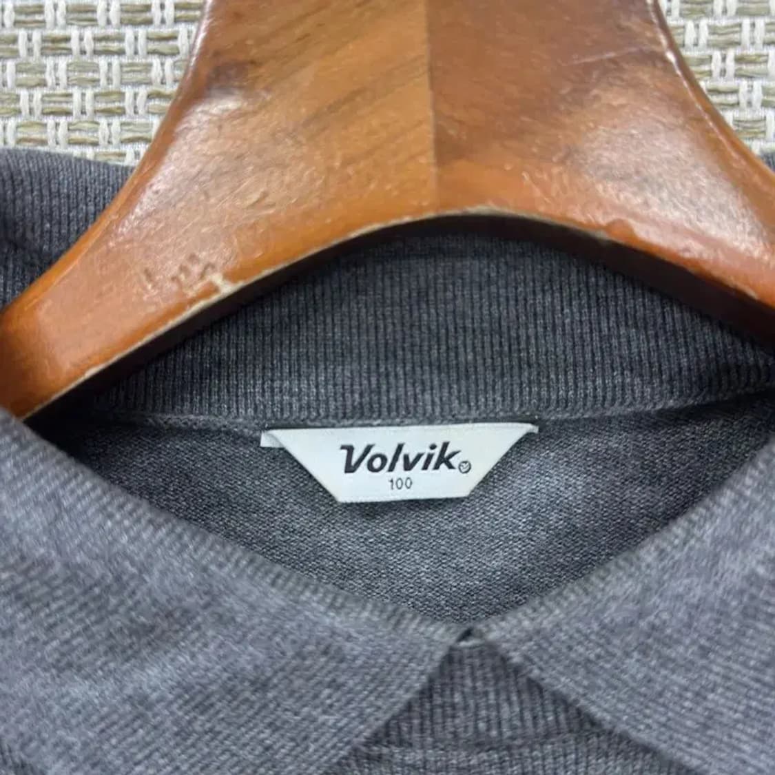 볼빅 골프 캐주얼 니트 긴팔카라티 100 A02300 상품이미지3