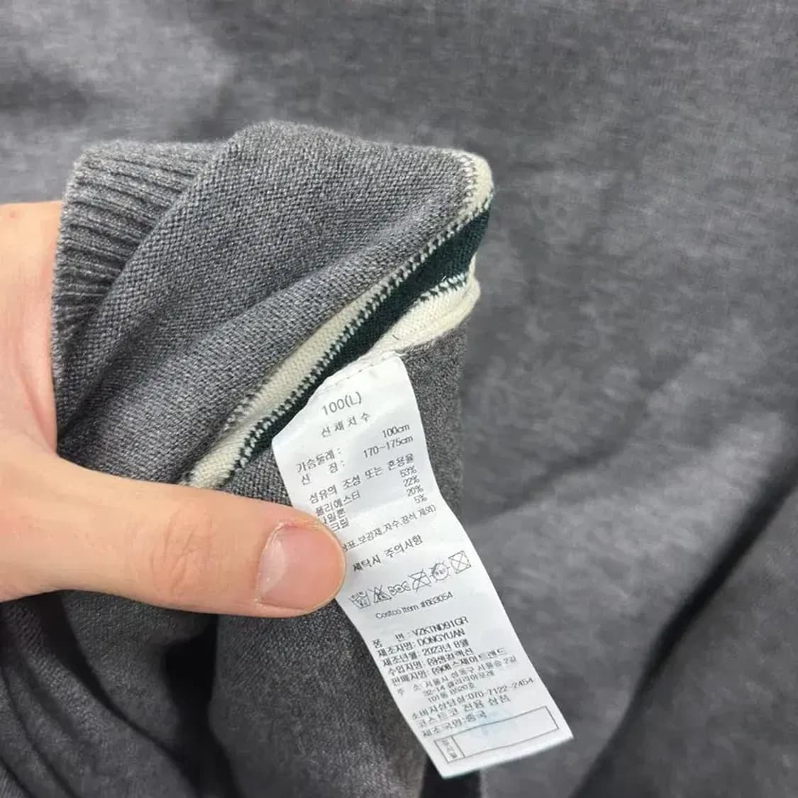 볼빅 골프 캐주얼 니트 긴팔카라티 100 A02300 상품이미지4