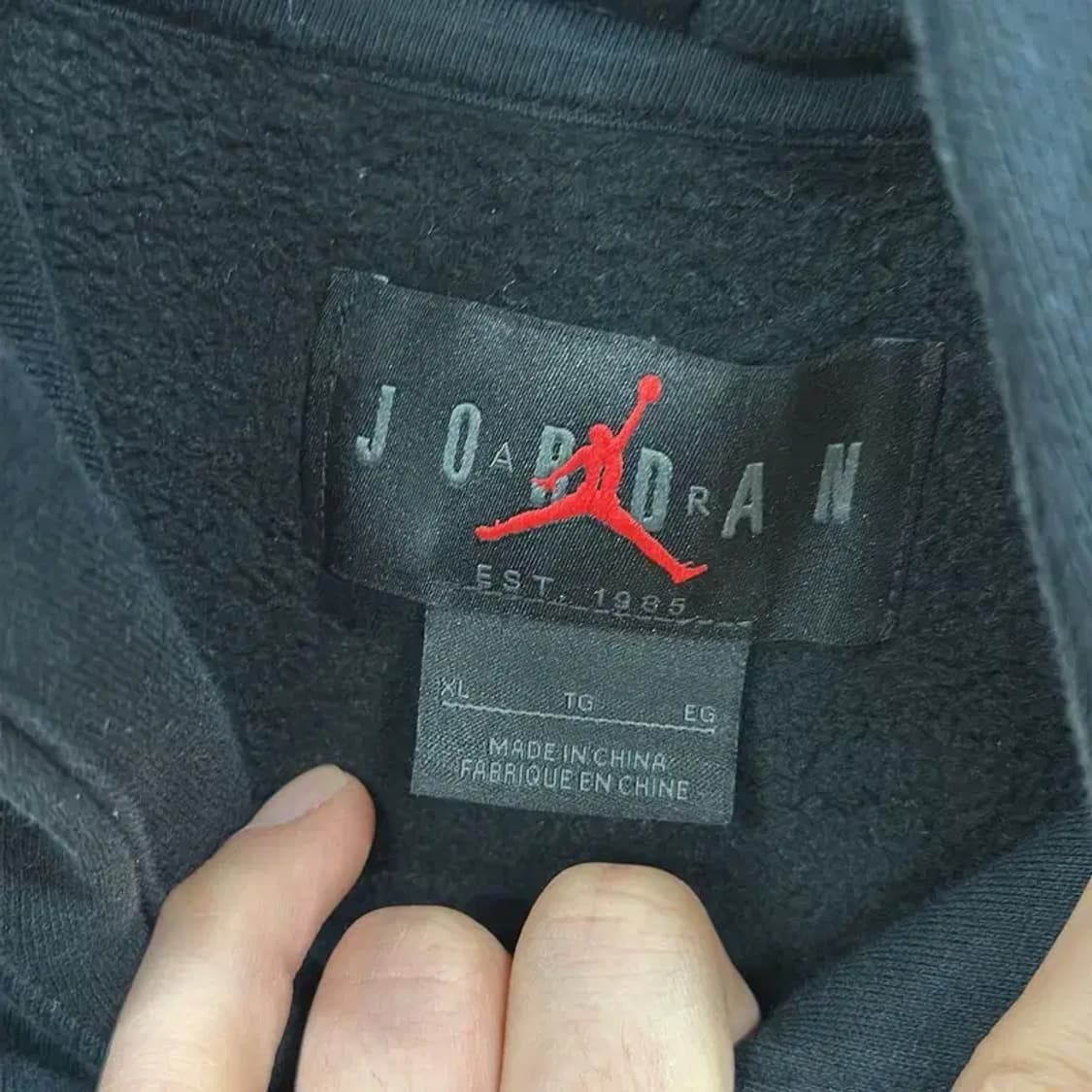 나이키 조던 캐주얼 프린팅 약기모 후드티 XL A02301 상품이미지3