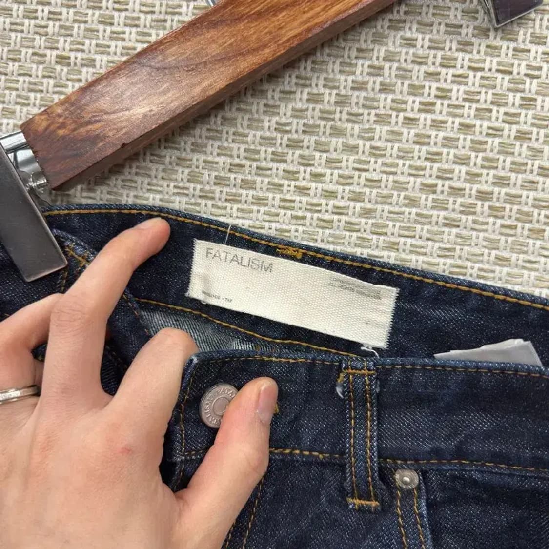 페이탈리즘 캐주얼 데님 청바지 48 A02312 상품이미지4