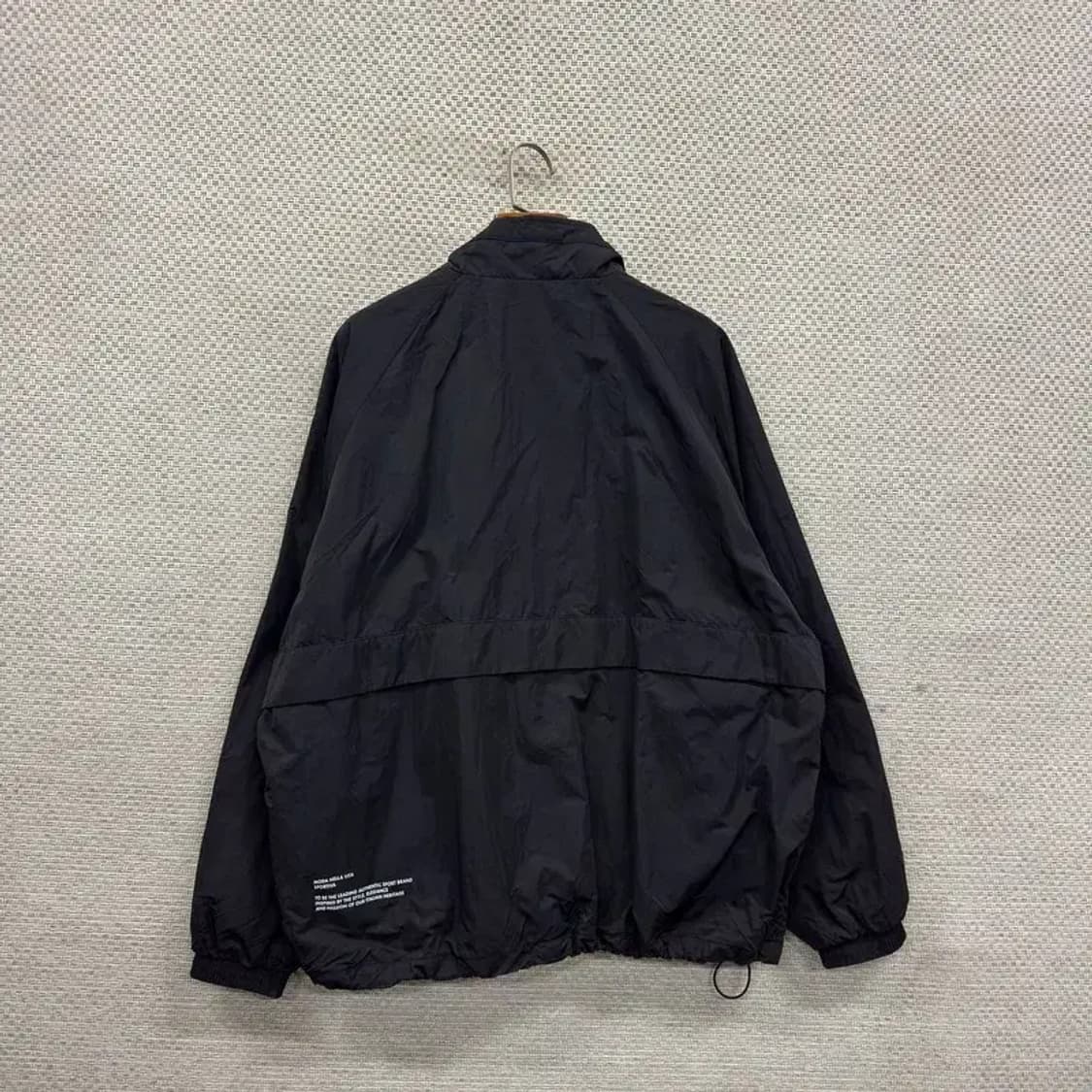 필라 캐주얼 센터로고 오버핏 아노락 반집업 바람막이 M A02286 상품이미지2