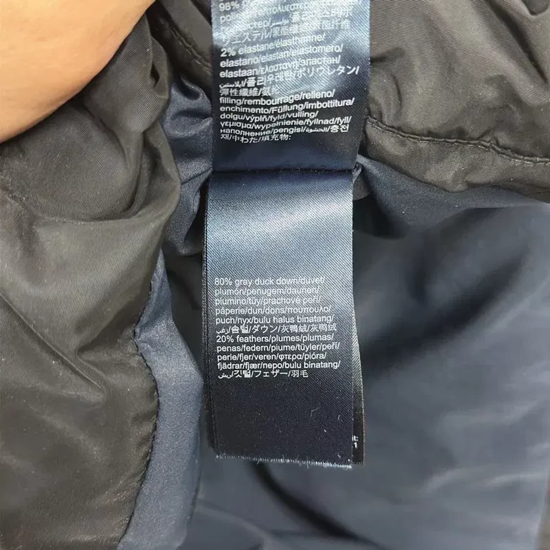 타미힐피거 캐주얼 오리털 덕다운 롱 패딩 S A02293 상품이미지4