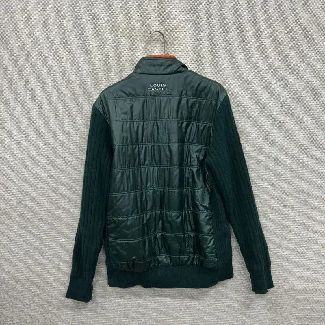 루이까스텔 골프 자수로고 방풍 반집업 울 니트 95 A02304 상품이미지2