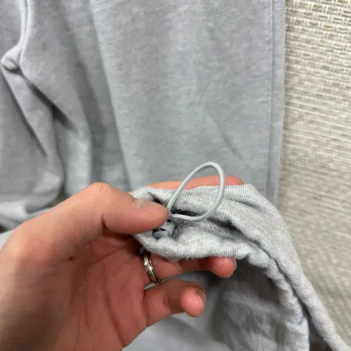 무신사스탠다드 스트링 밴딩 츄리닝바지 S A02314 상품이미지4