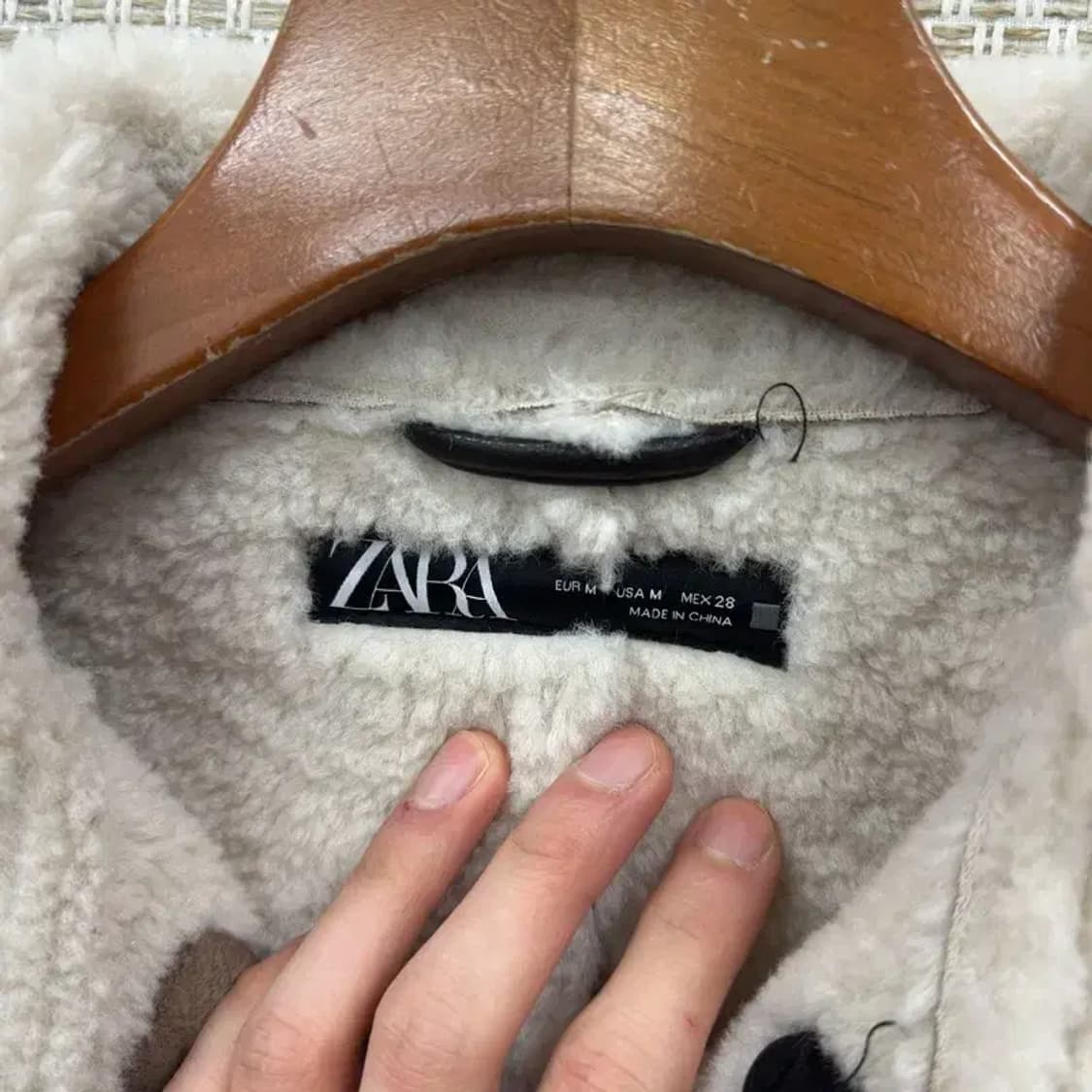 자라 ZARA 캐주얼 무스탕 코트 M A02288 상품이미지3