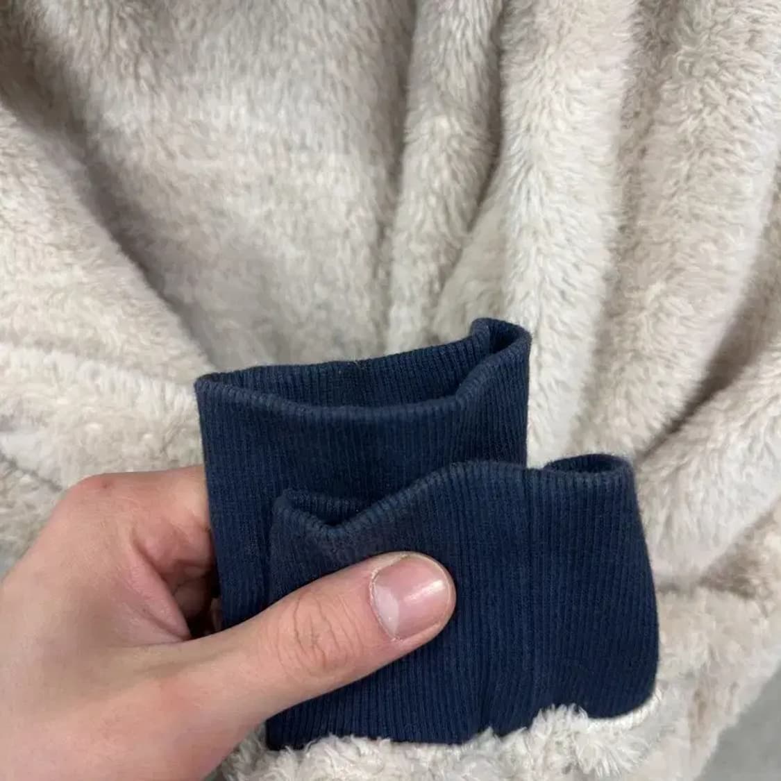 마크곤잘레스 캐주얼 자수로고 오버핏 양털 후리스 M A02291 상품이미지5