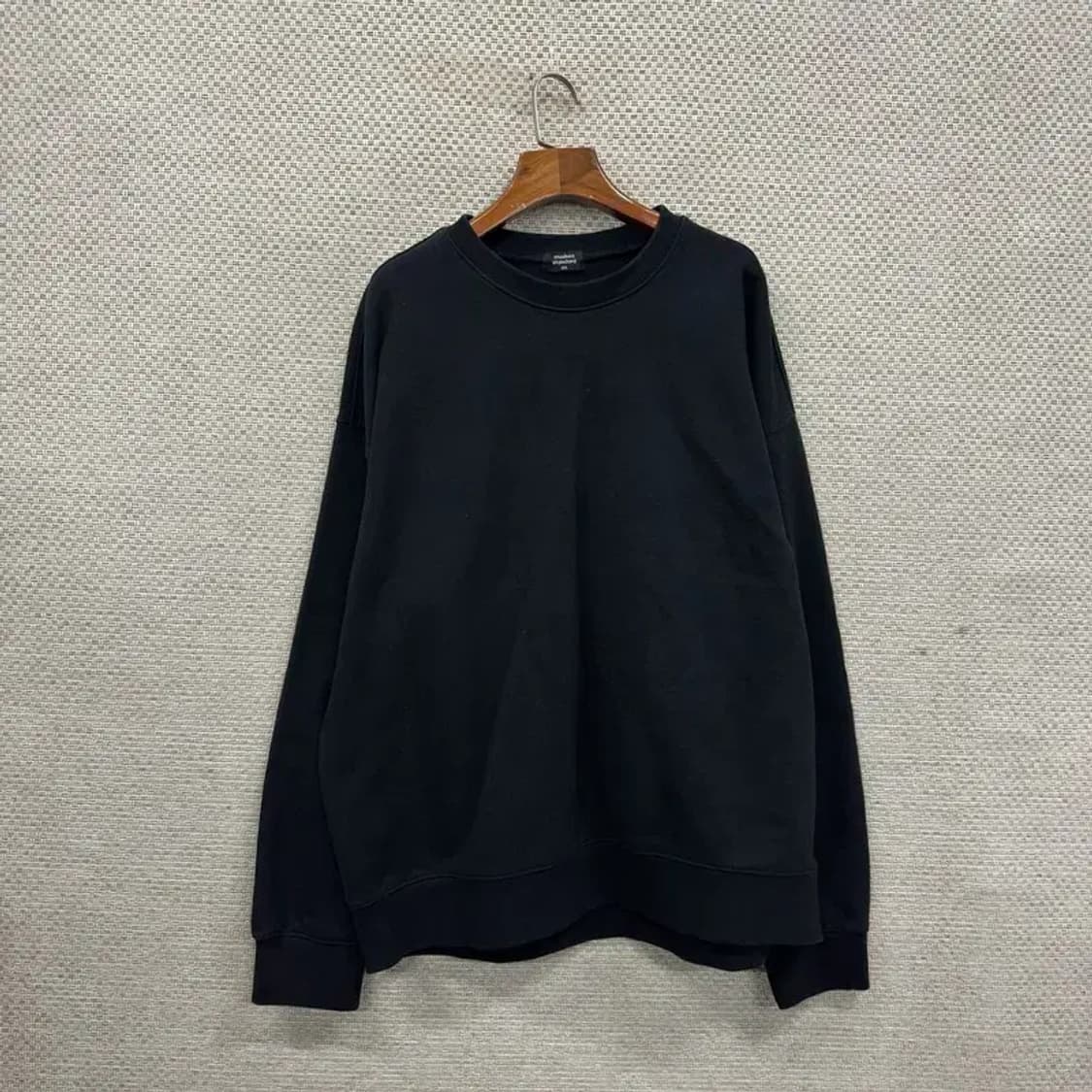 무신사스탠다드 캐주얼 무지 스웻셔츠 맨투맨 2XL A02302 상품이미지1