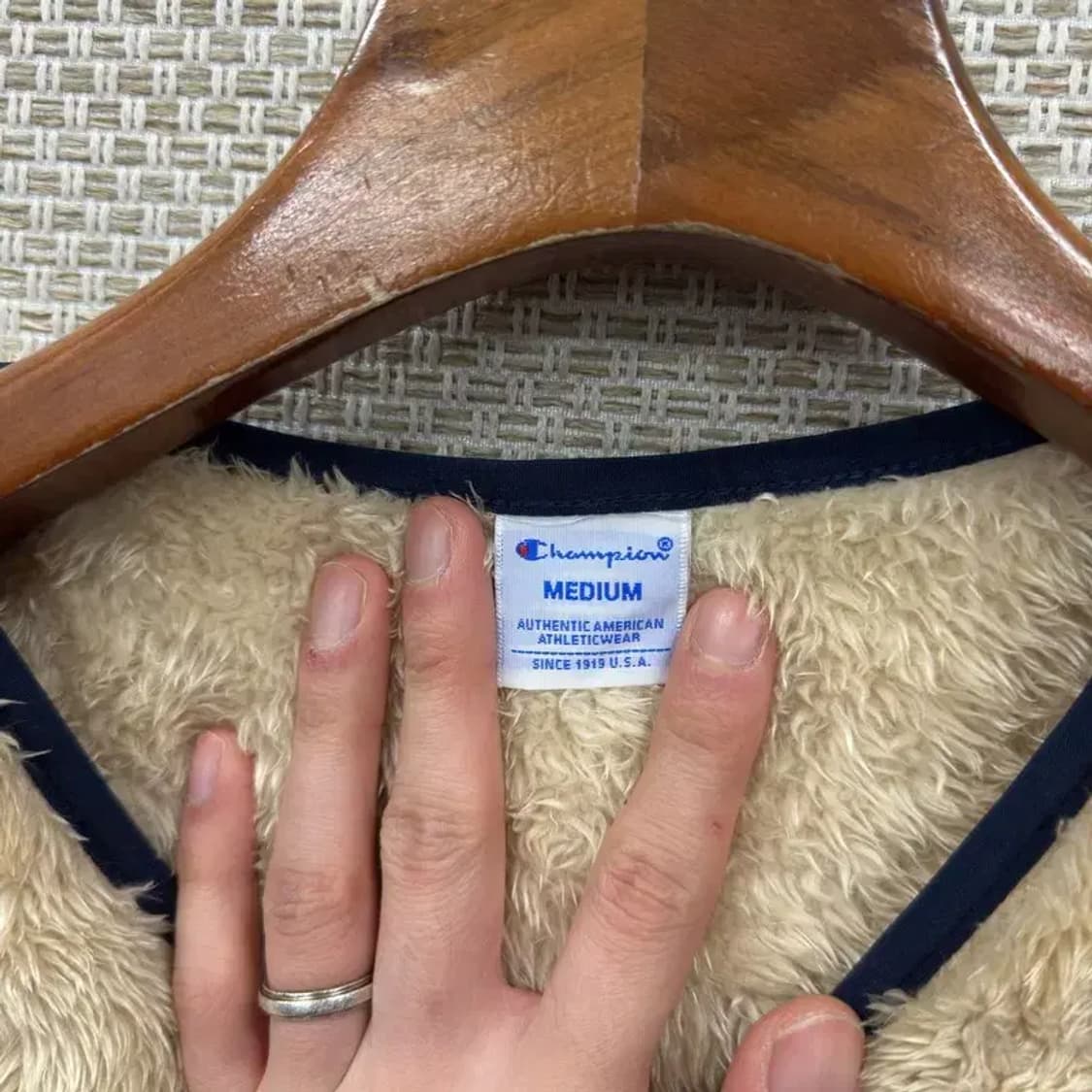 챔피온 캐주얼 자수로고 플리스 후리스 M A02309 상품이미지3