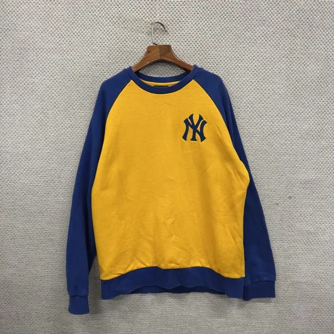 MLB 뉴욕양키스 자수 약기모 스웻셔츠 맨투맨 105 A02303 상품이미지1