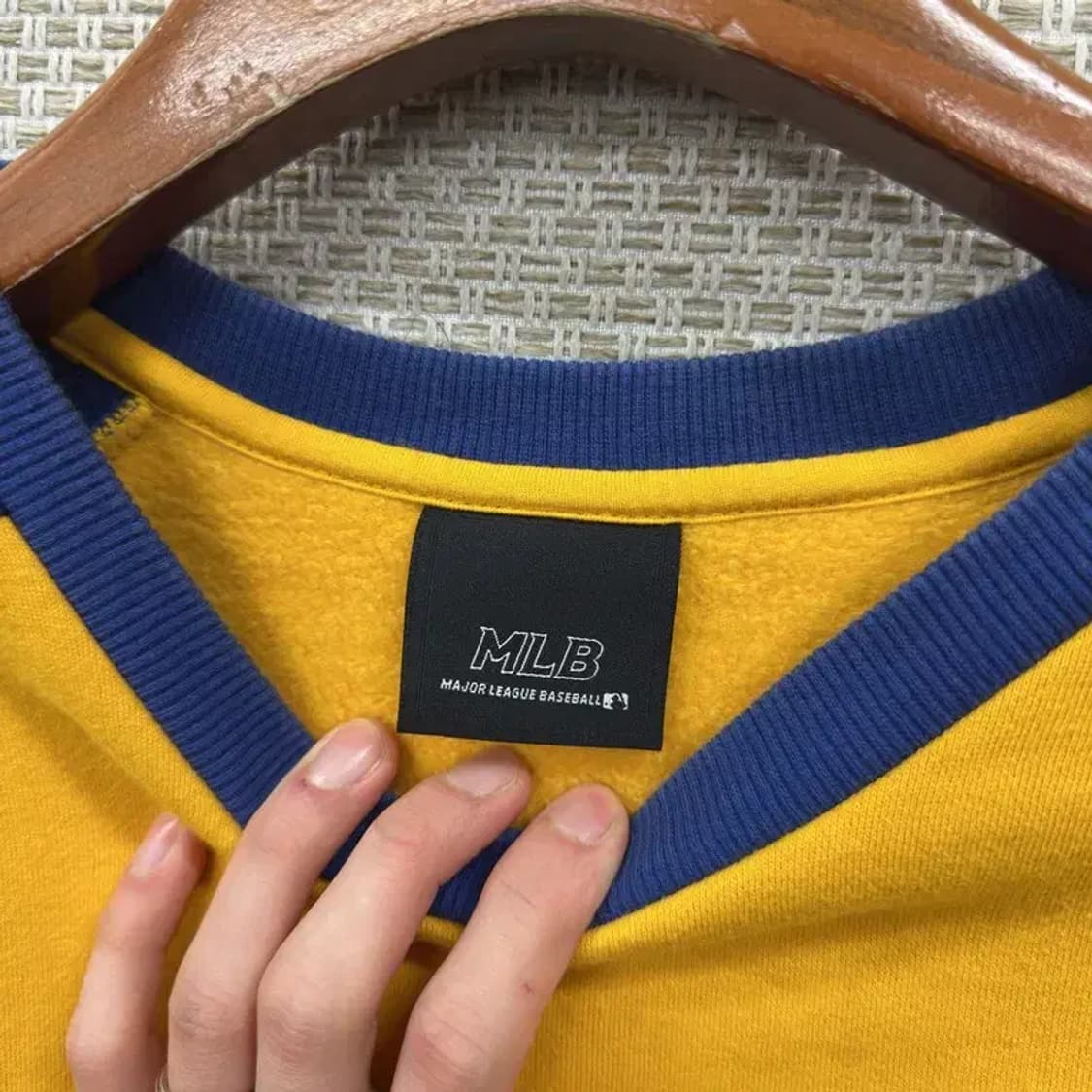 MLB 뉴욕양키스 자수 약기모 스웻셔츠 맨투맨 105 A02303 상품이미지3