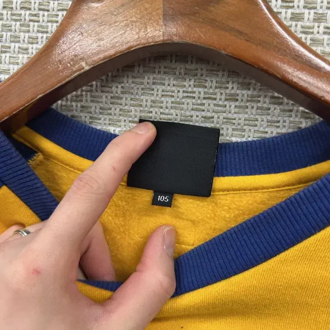 MLB 뉴욕양키스 자수 약기모 스웻셔츠 맨투맨 105 A02303 상품이미지4