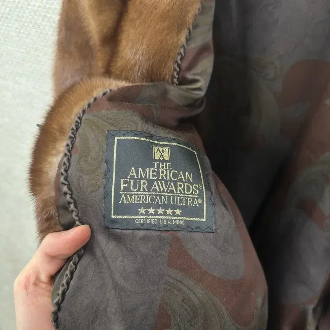 아메리칸 퍼 어워드 밍크퍼 털코트 88 A02367 상품이미지3