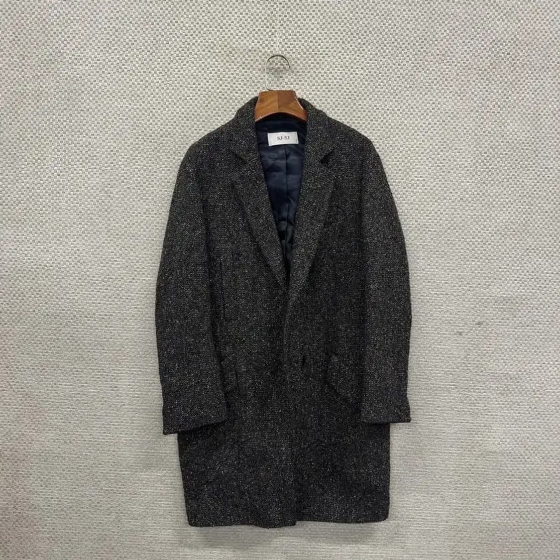 SJSJ 한섬 캐주얼 울 코트 자켓 76 A02374 상품이미지1