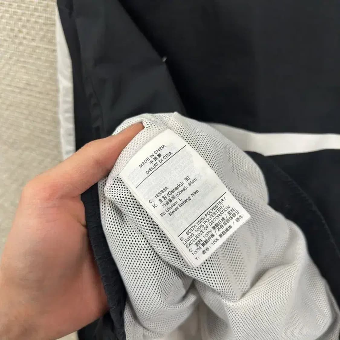 나이키 올드스쿨 숏 윈드브레이커 바람막이 자켓 L A02385 상품이미지4