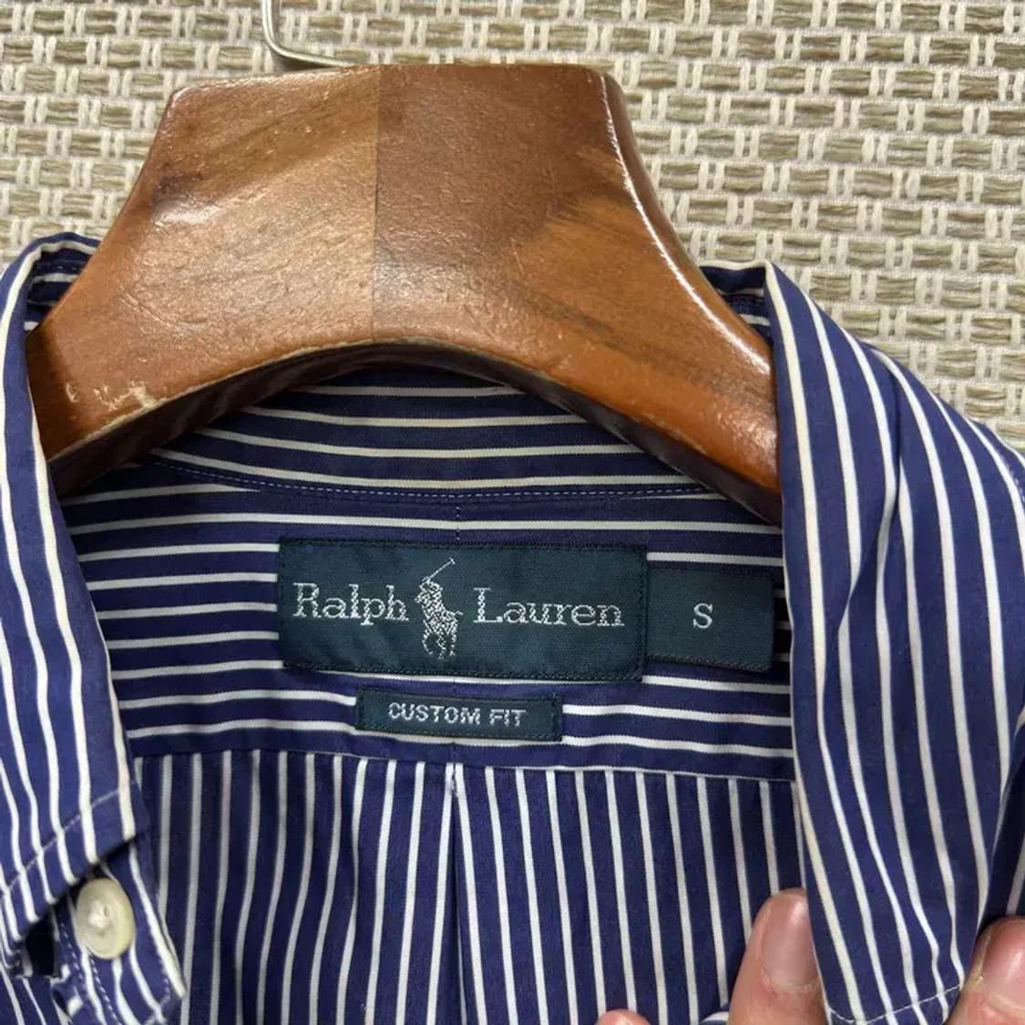 폴로 랄프로렌 캐주얼 자수로고 긴팔 셔츠 S A02386 상품이미지3