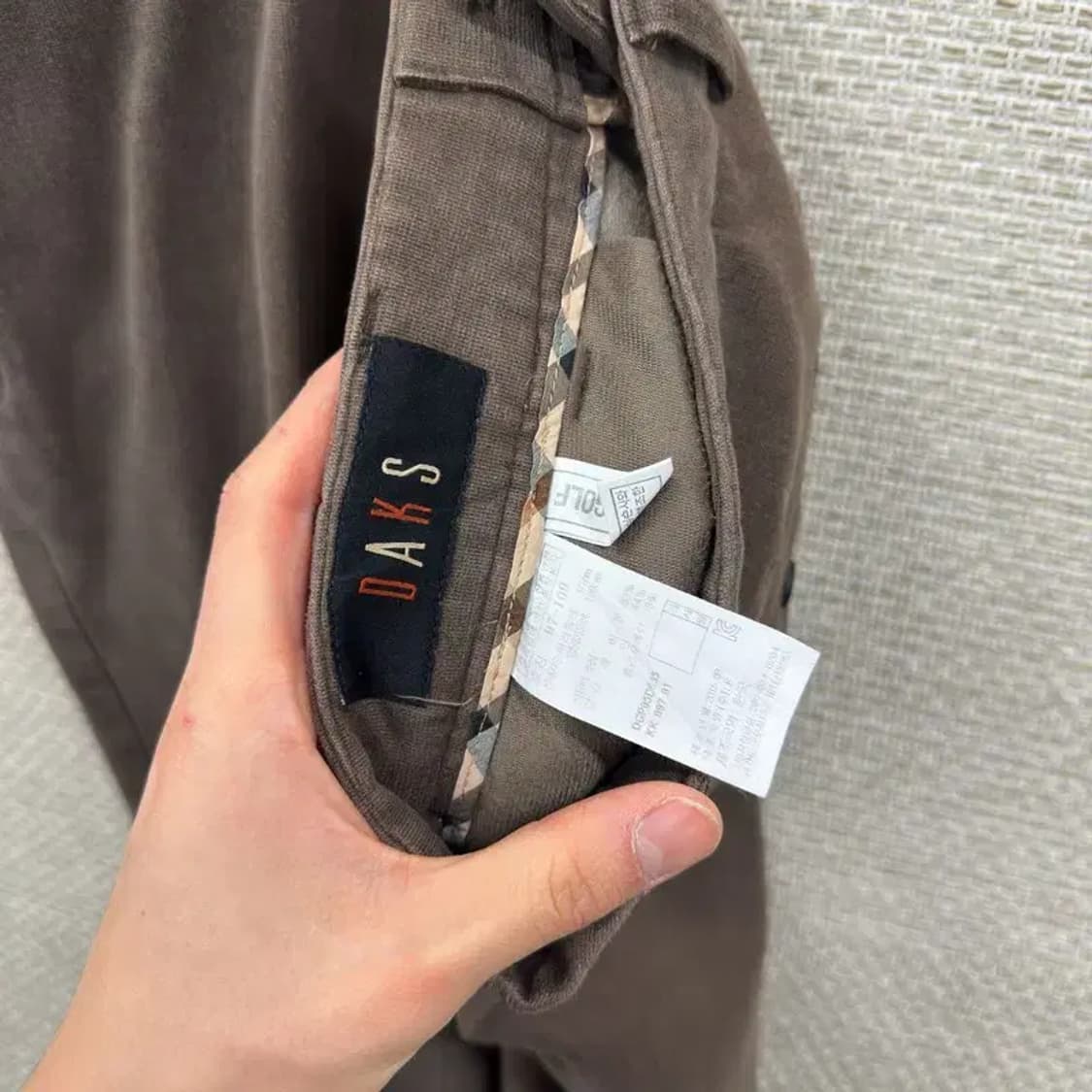 닥스 올드스쿨 코튼팬츠 면바지 97 A02392 상품이미지3