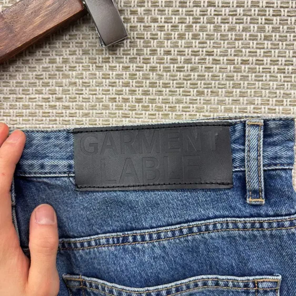 가먼트레이블 피스워커 캐주얼 데님 청바지 L A02396 상품이미지3