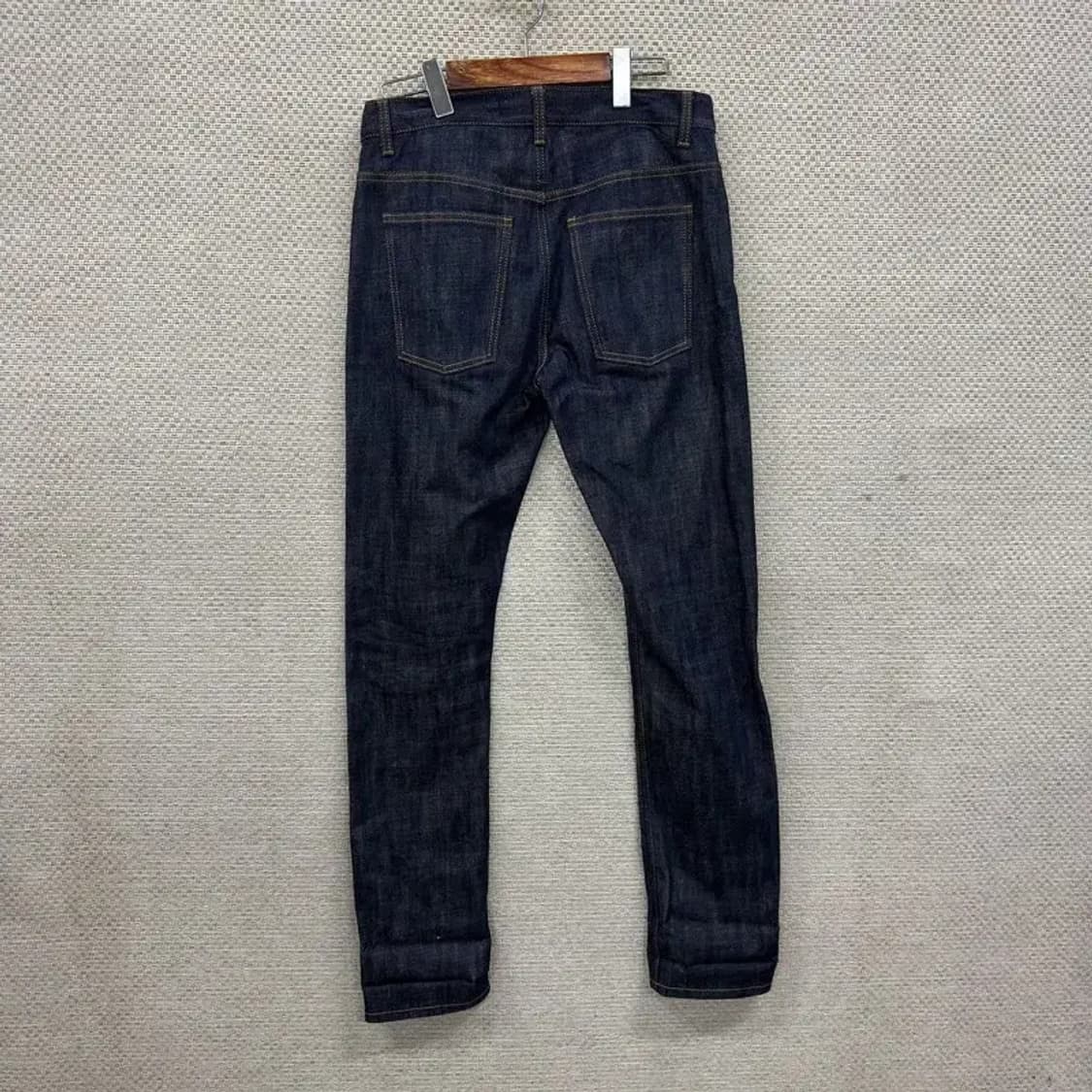 소버먼트 생지 셀비지 데님 청바지 L A02397 상품이미지2