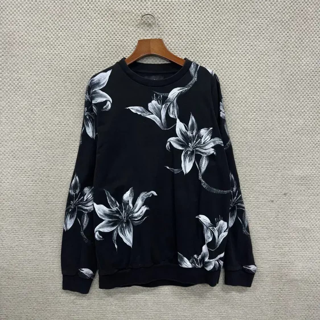 자라 ZARA 플라워패턴 스웻셔츠 맨투맨 L A02372 상품이미지1