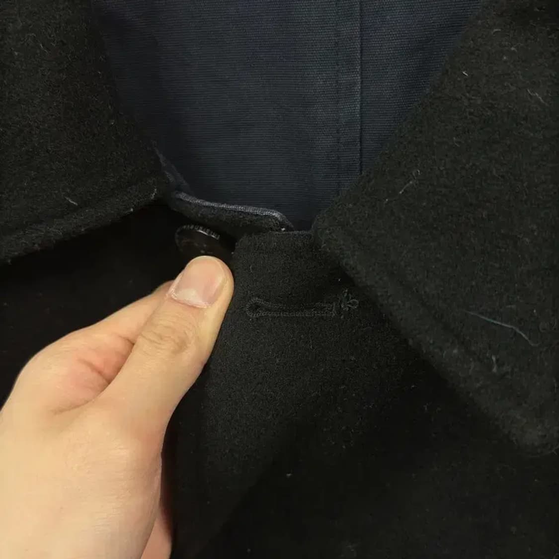 디스이즈네버댓 빈티지 리버시블 울 코트 자켓 M A02368 상품이미지7