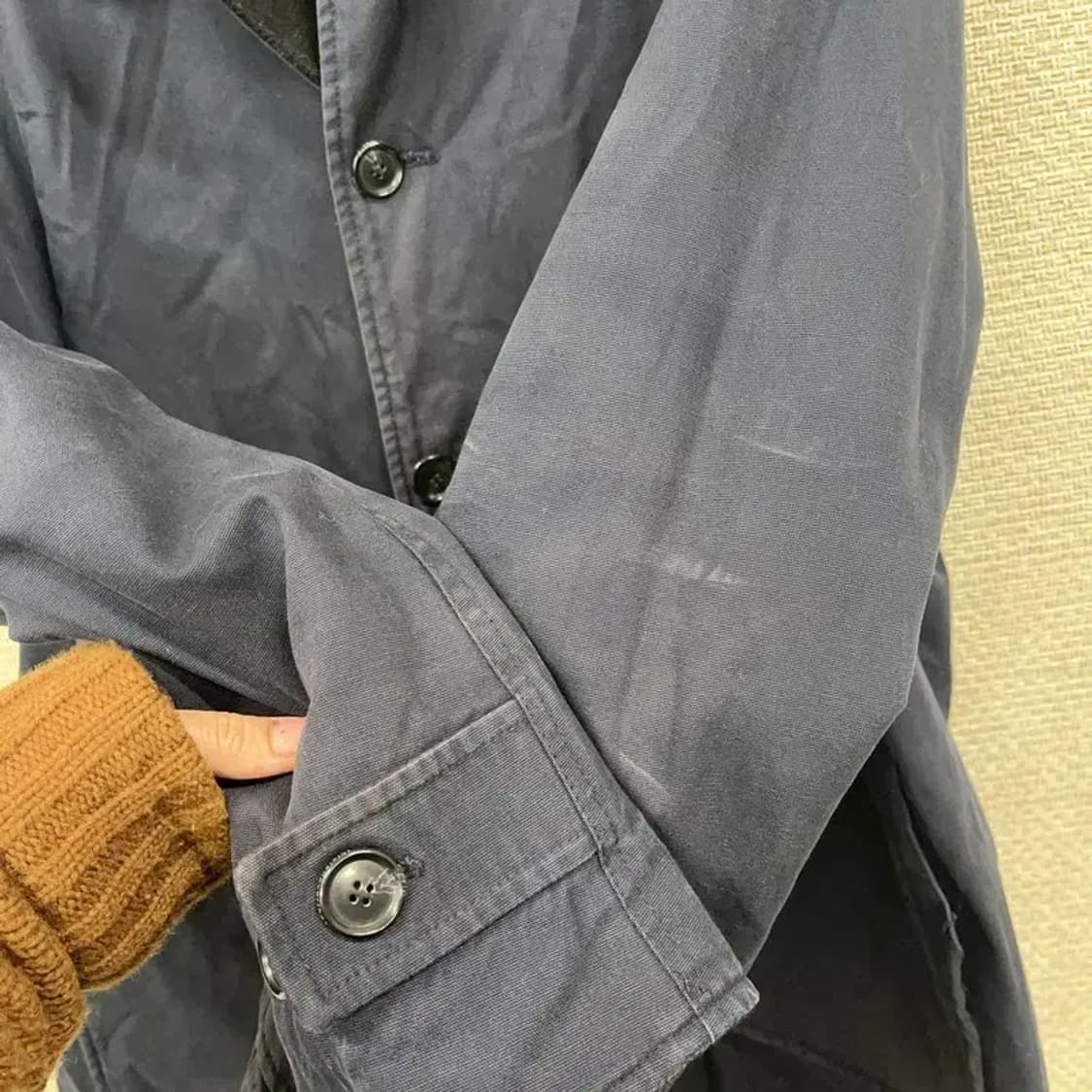 디스이즈네버댓 빈티지 리버시블 울 코트 자켓 M A02368 상품이미지8