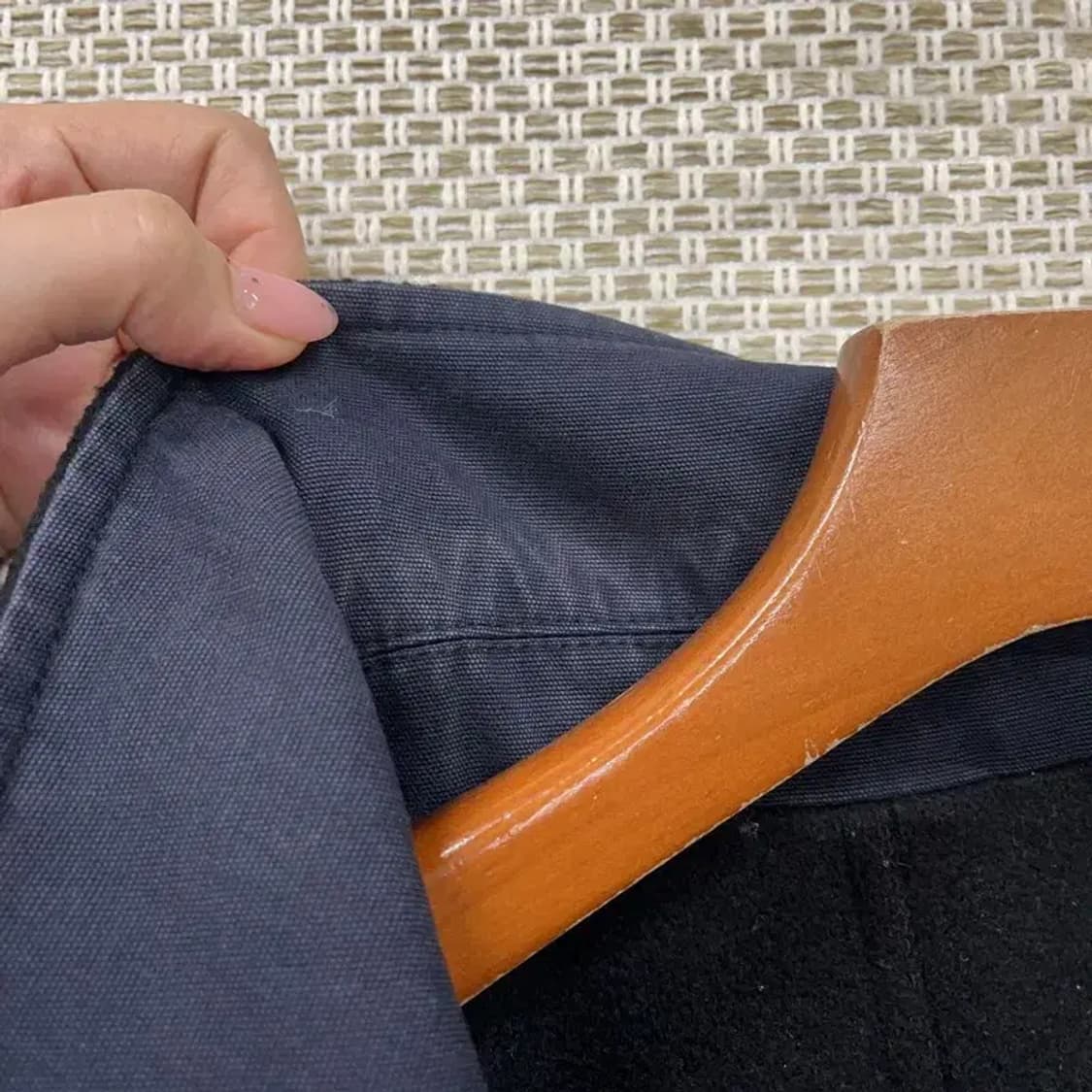 디스이즈네버댓 빈티지 리버시블 울 코트 자켓 M A02368 상품이미지9