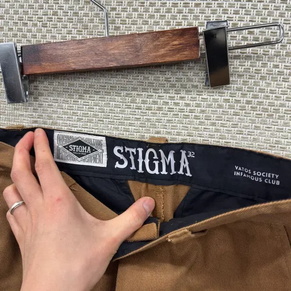 스티그마 스트릿 코튼팬츠 면바지 32인치 A02401 상품이미지4