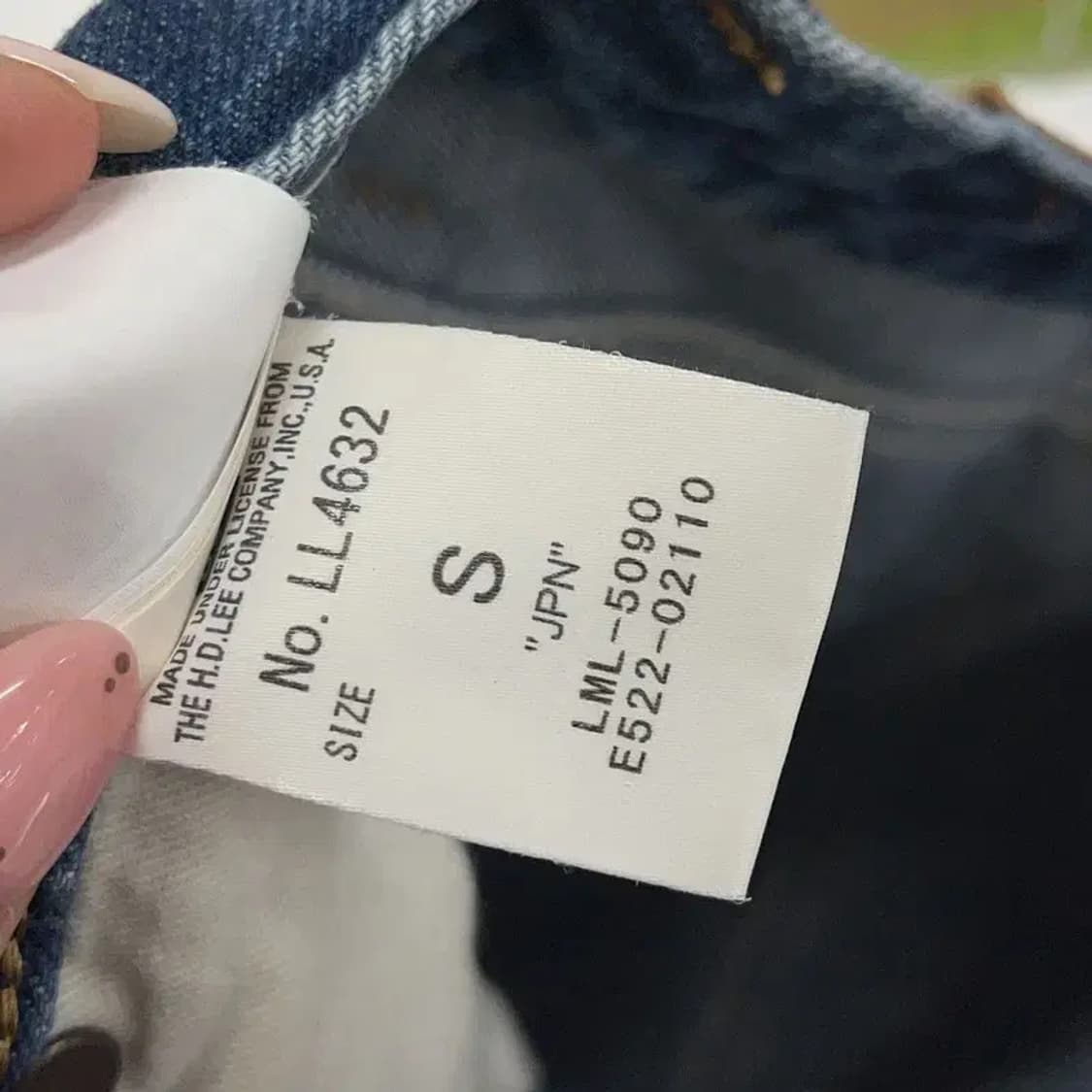 리 LEE 올드스쿨 데님 청바지 S A02399 상품이미지5