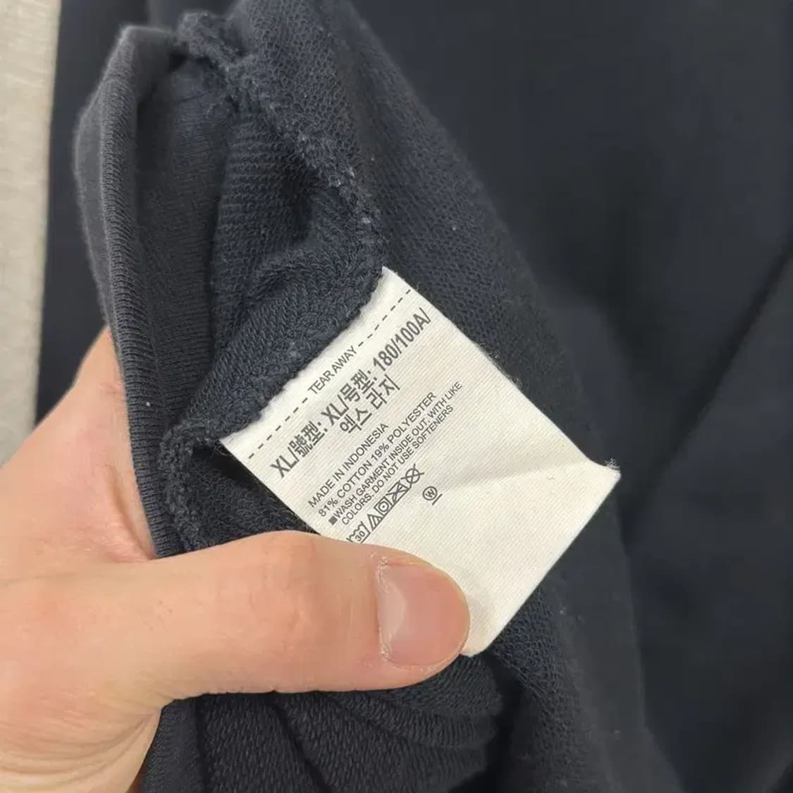 언더아머 프린팅로고 스웻셔츠 맨투맨 XL A02373 상품이미지4