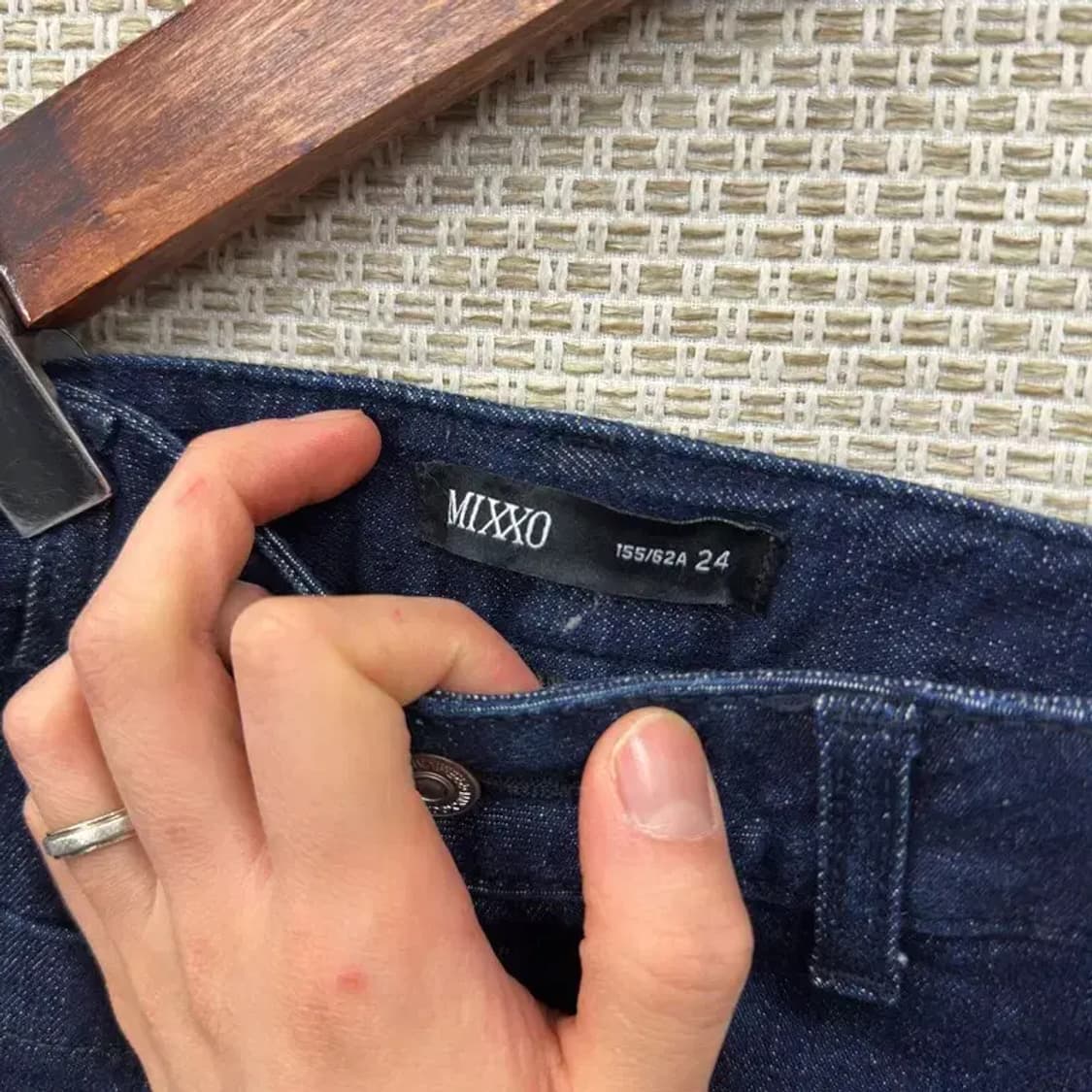 미쏘 캐주얼 투포켓 데님 청바지 24인치 A02400 상품이미지3