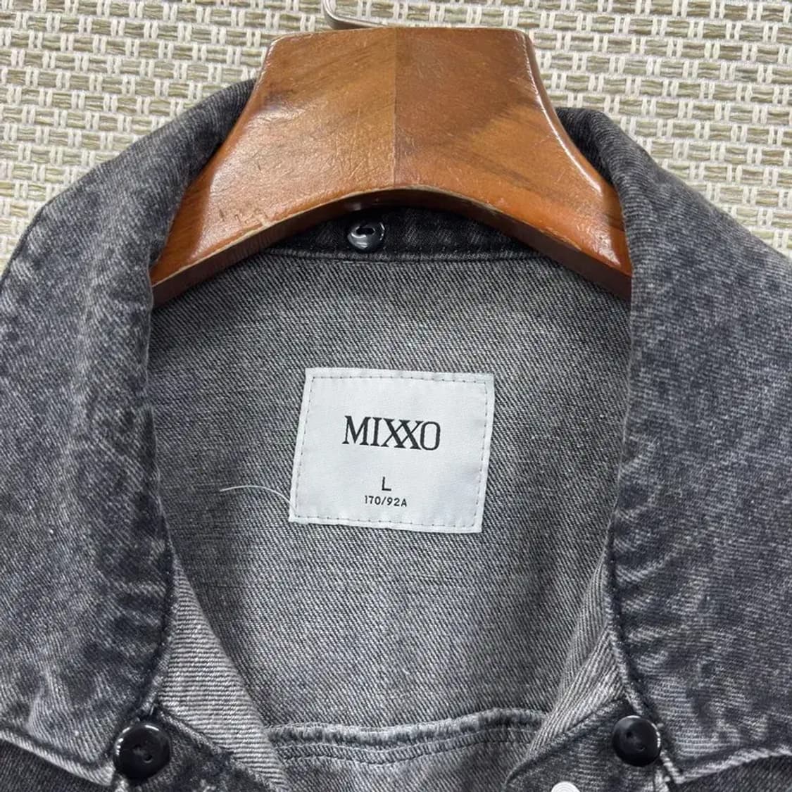 미쏘 캐주얼 데님 청자켓 L A02381 상품이미지3