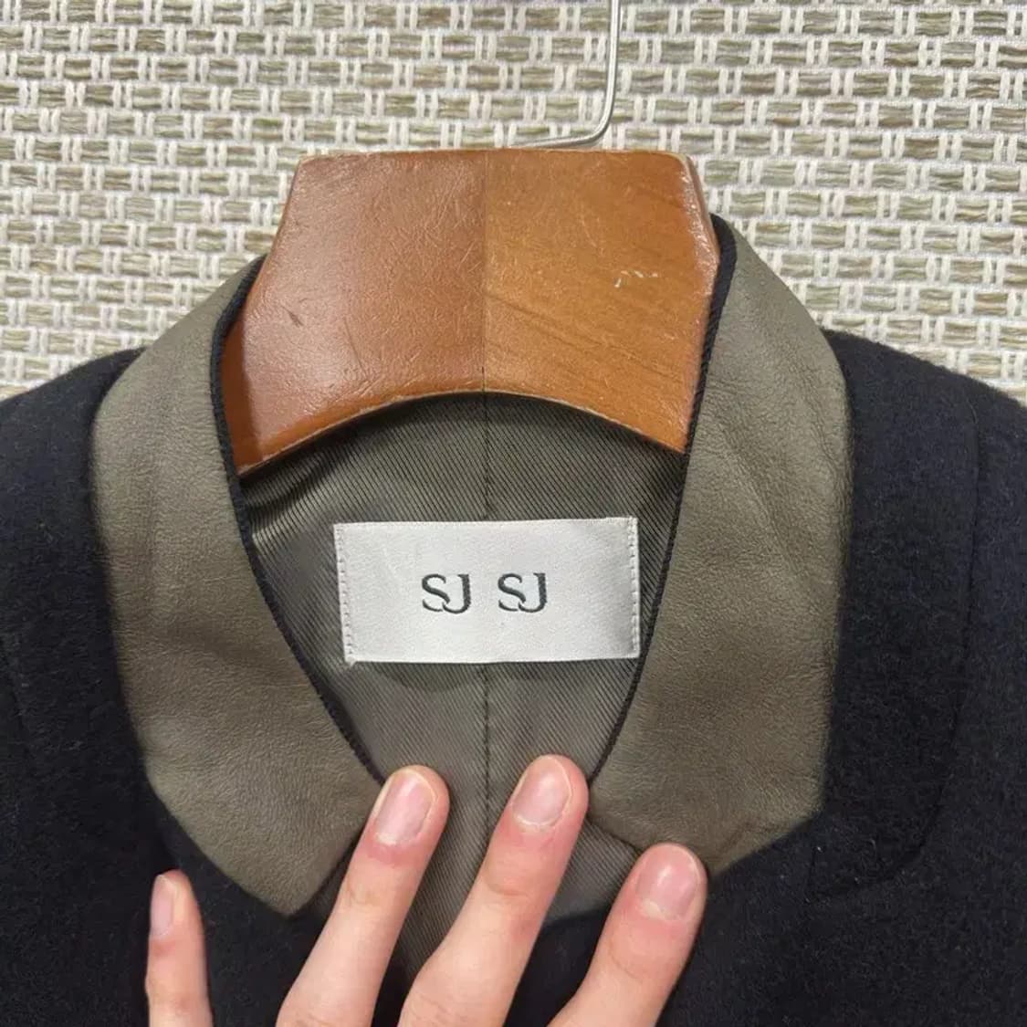 SJSJ 한섬 캐주얼 울 코트 자켓 82 A02443 상품이미지3