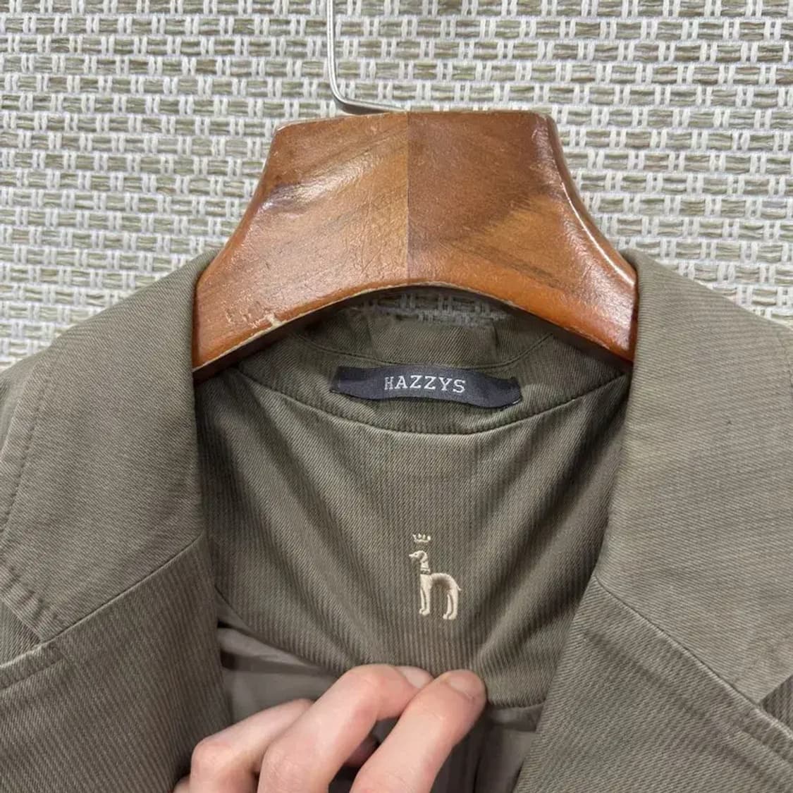 헤지스 올드스쿨 캐주얼 블레이저 자켓 105 A02447 상품이미지3