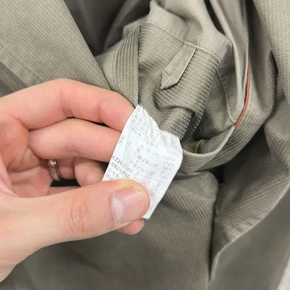 헤지스 올드스쿨 캐주얼 블레이저 자켓 105 A02447 상품이미지5