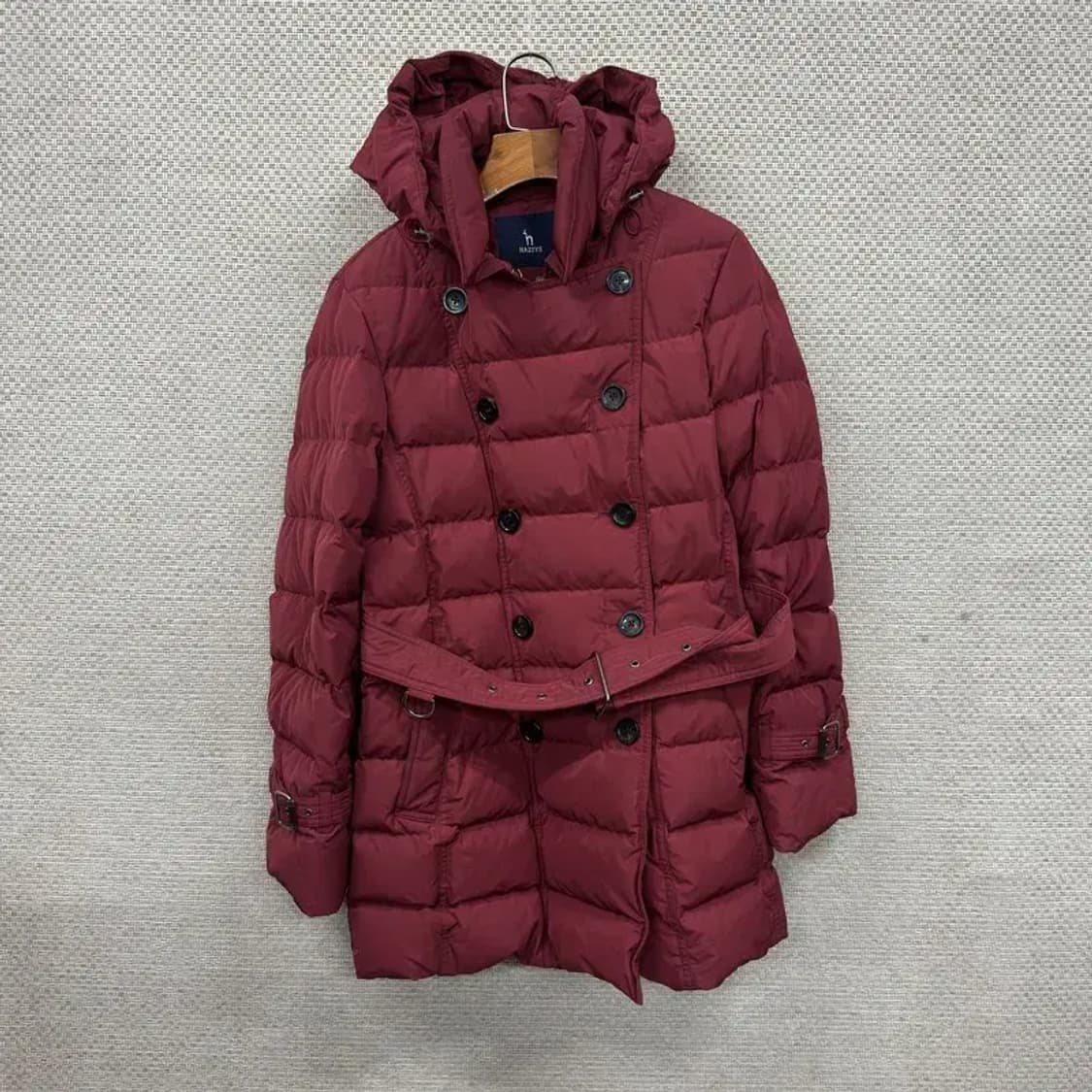 헤지스 캐주얼 거위털 구스다운 롱 패딩 점퍼 95 A02469 상품이미지1