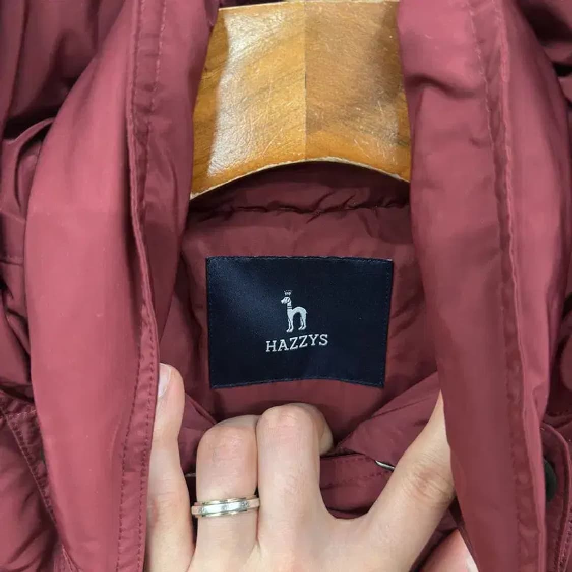 헤지스 캐주얼 거위털 구스다운 롱 패딩 점퍼 95 A02469 상품이미지3