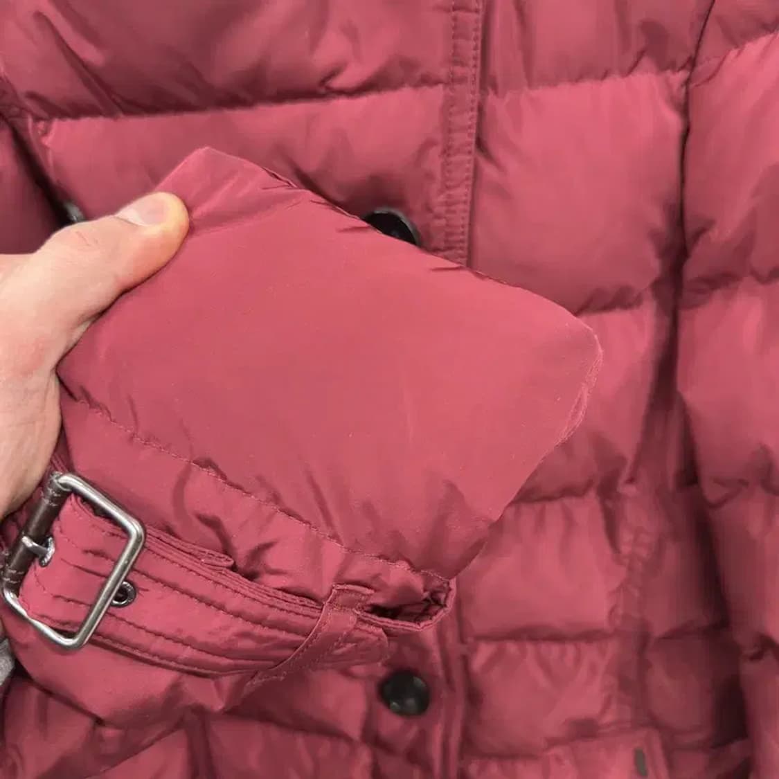 헤지스 캐주얼 거위털 구스다운 롱 패딩 점퍼 95 A02469 상품이미지5