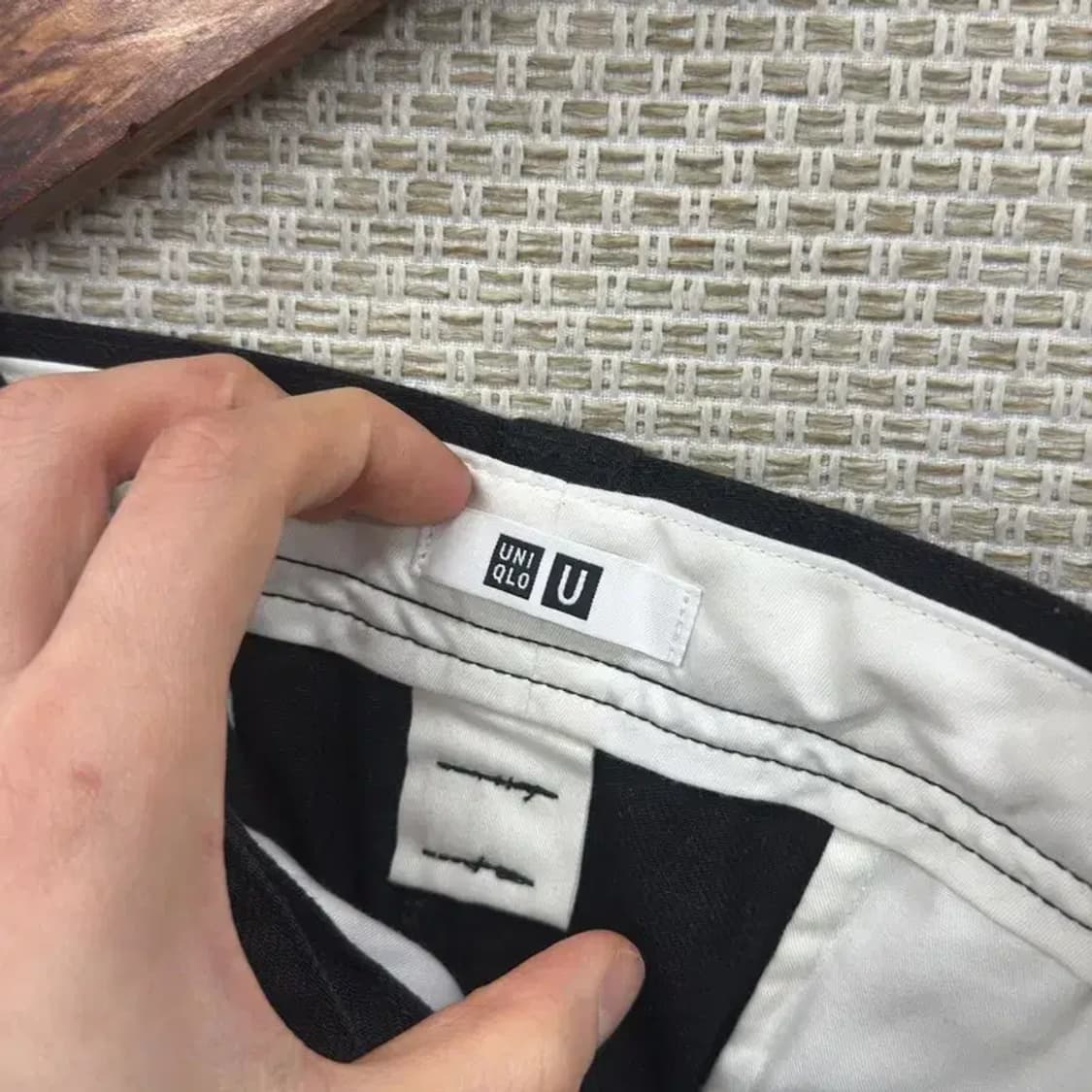 유니클로 U 르메르 코튼팬츠 면바지 79 A02478 상품이미지3
