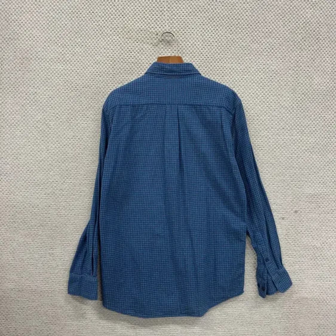 유니클로 캐주얼 체그 긴팔 셔츠 M A02454 상품이미지2