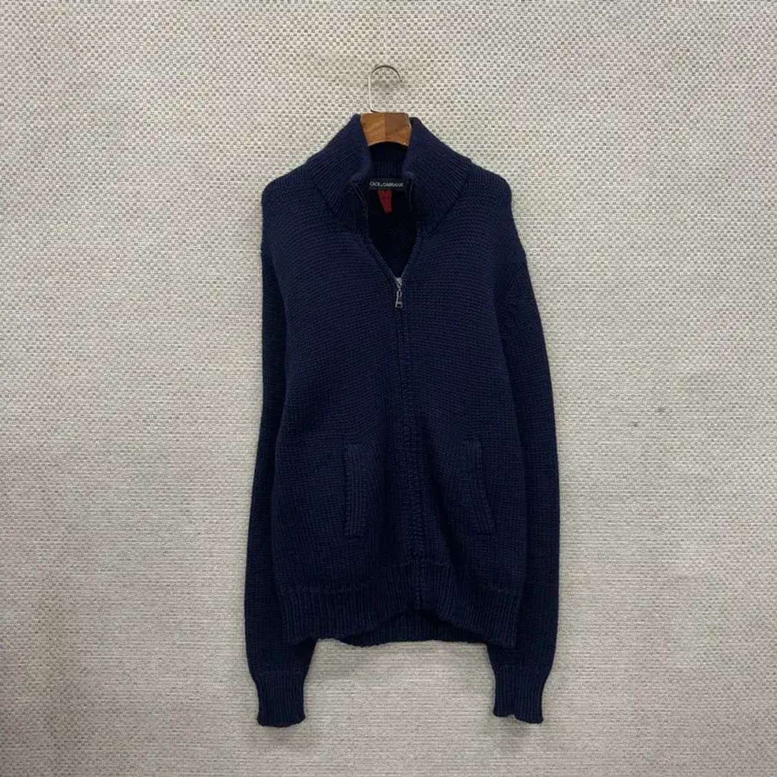 돌체앤가바나 정품 캐주얼 울 니트 집업 가디건 100 A02525 상품이미지1