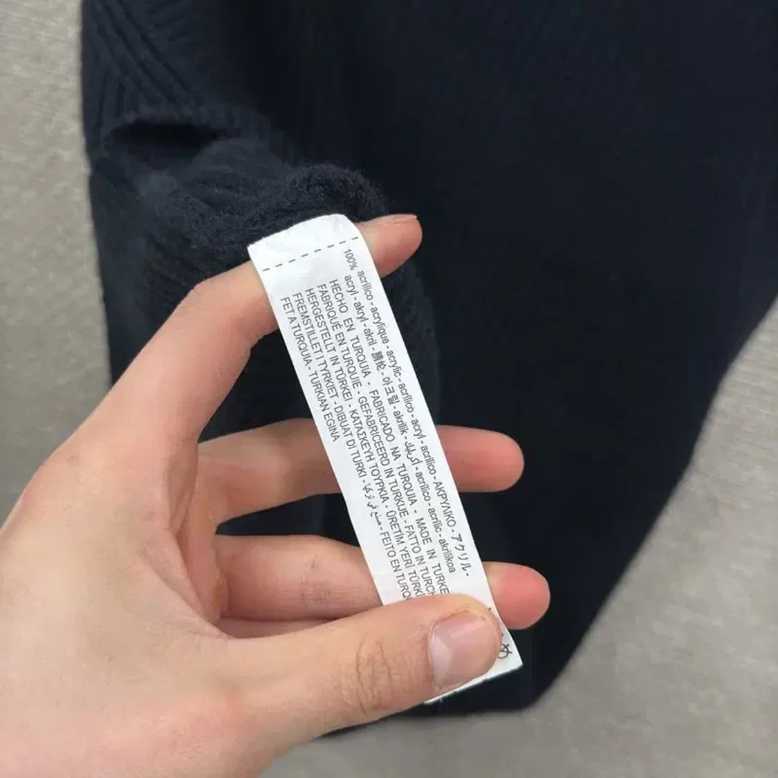 자라 ZARA 캐주얼 브이넥 니트 조끼 M A02536 상품이미지4