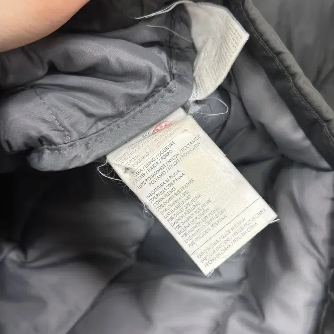 캘빈클라인 캐주얼 다운 깃털 패딩 점퍼 L A02550 상품이미지4