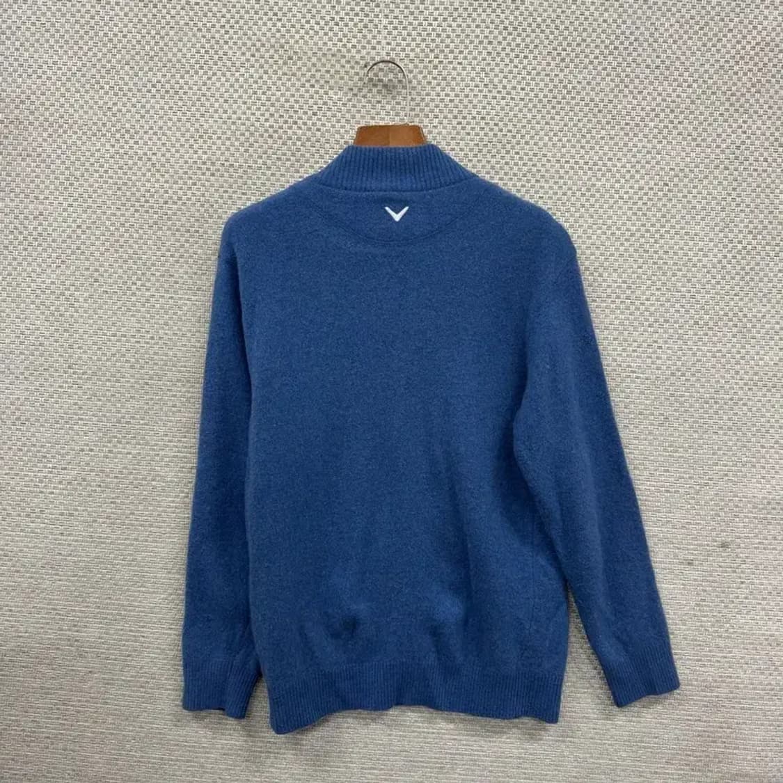 캘러웨이 골프 캐주얼 울 캐시미어 반집업 니트 M A02553 상품이미지2