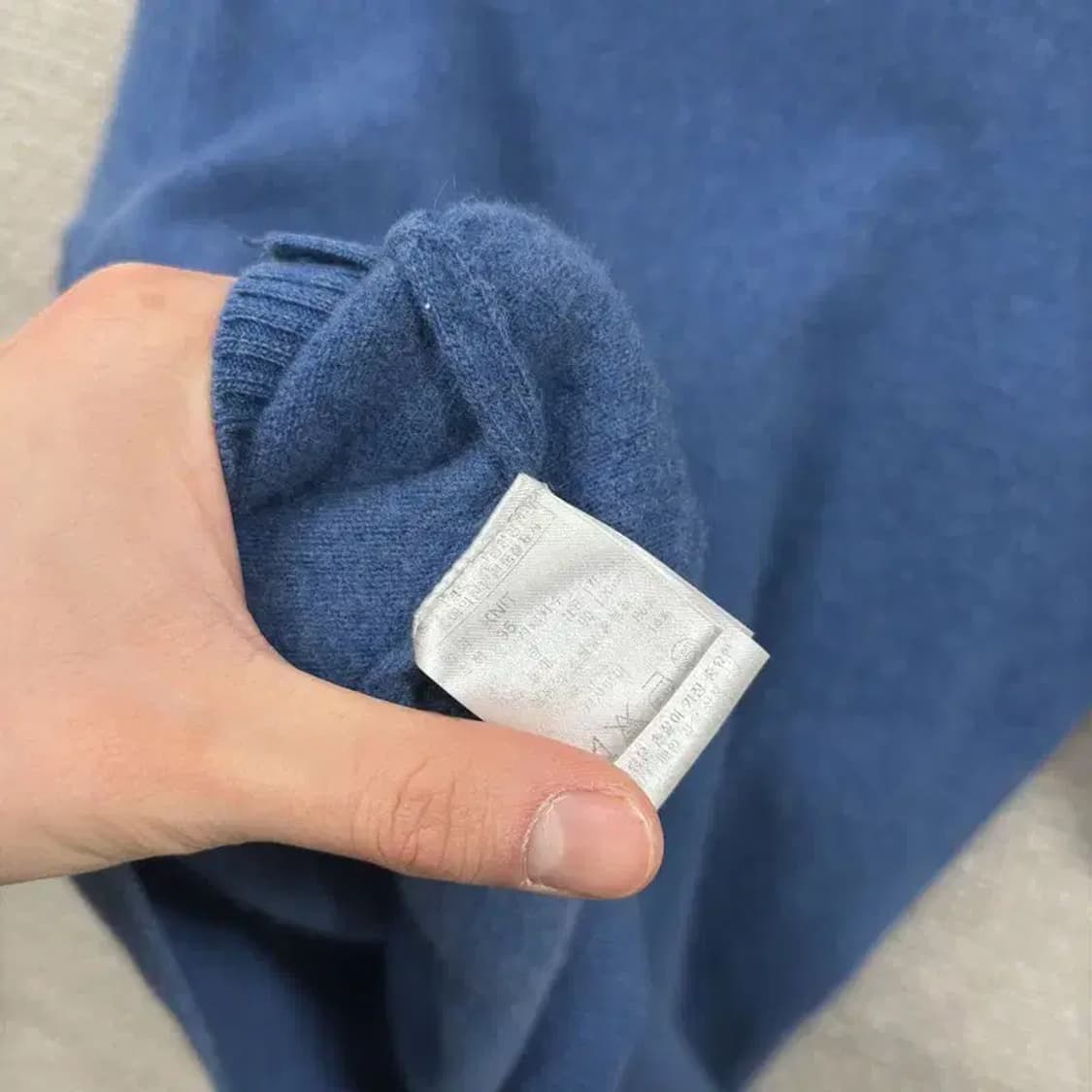 캘러웨이 골프 캐주얼 울 캐시미어 반집업 니트 M A02553 상품이미지4