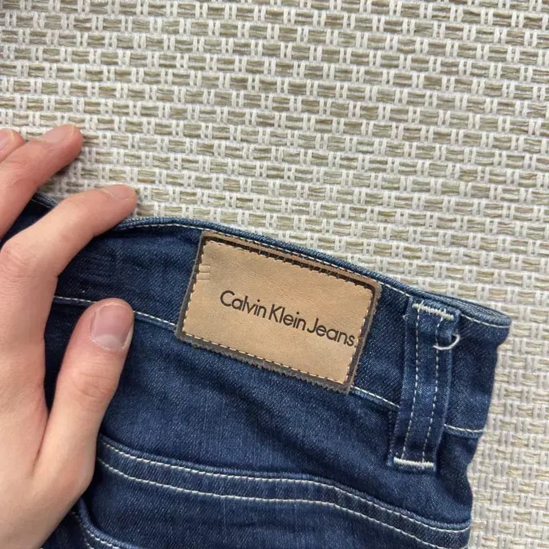 캘빈클라인 캐주얼 슬림핏 스판 데님 청바지 30인치 A02554 상품이미지3