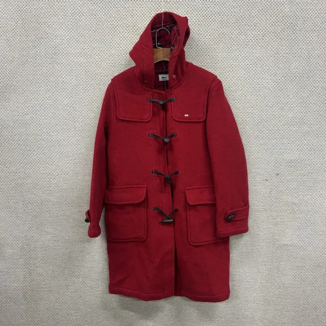 라코스테 은장로고 캐주얼 울 떡볶이 코트 자켓 95 A02541 상품이미지1