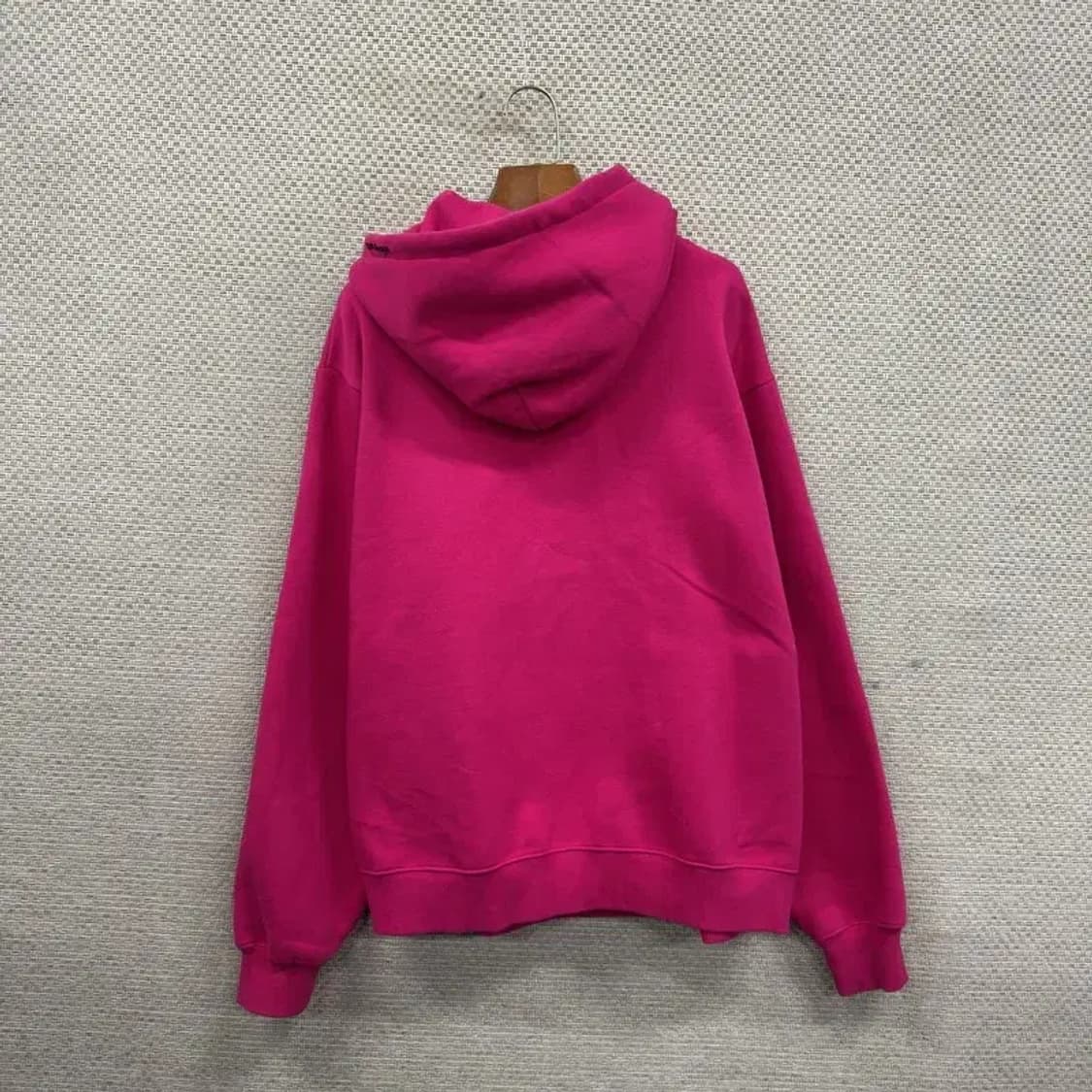 나이스고스트클럽 스트릿 프린팅 오버핏 기모 후드티 S A02549 상품이미지2