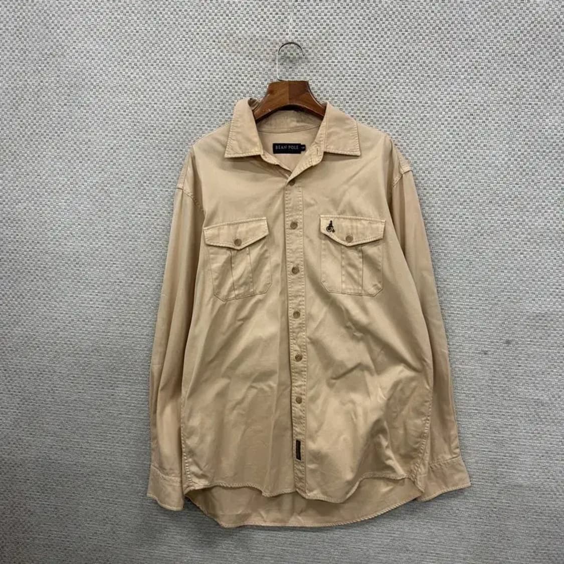 빈폴 올드스쿨 자수로고 긴팔 셔츠 100 A02539 상품이미지1