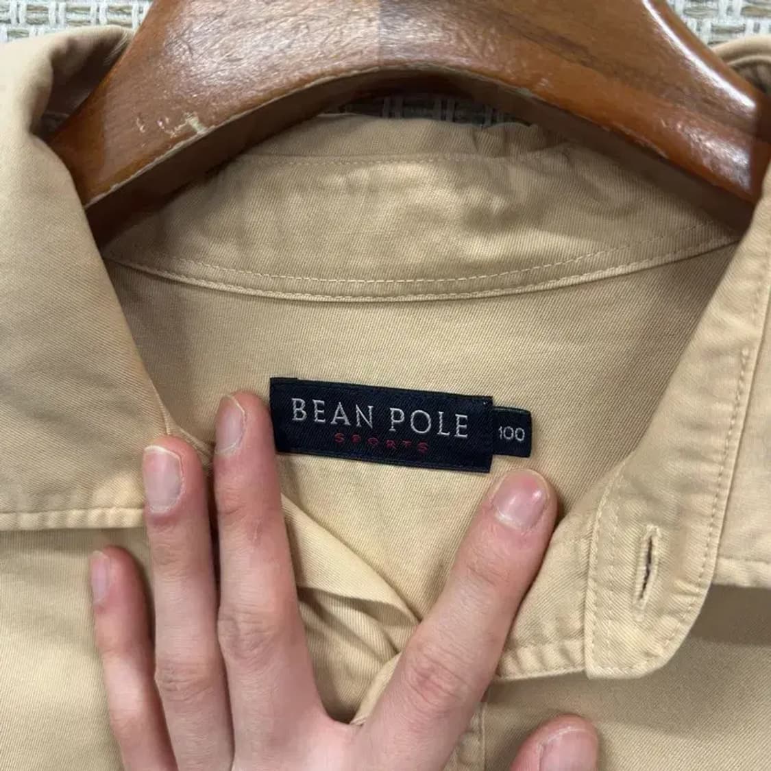 빈폴 올드스쿨 자수로고 긴팔 셔츠 100 A02539 상품이미지3